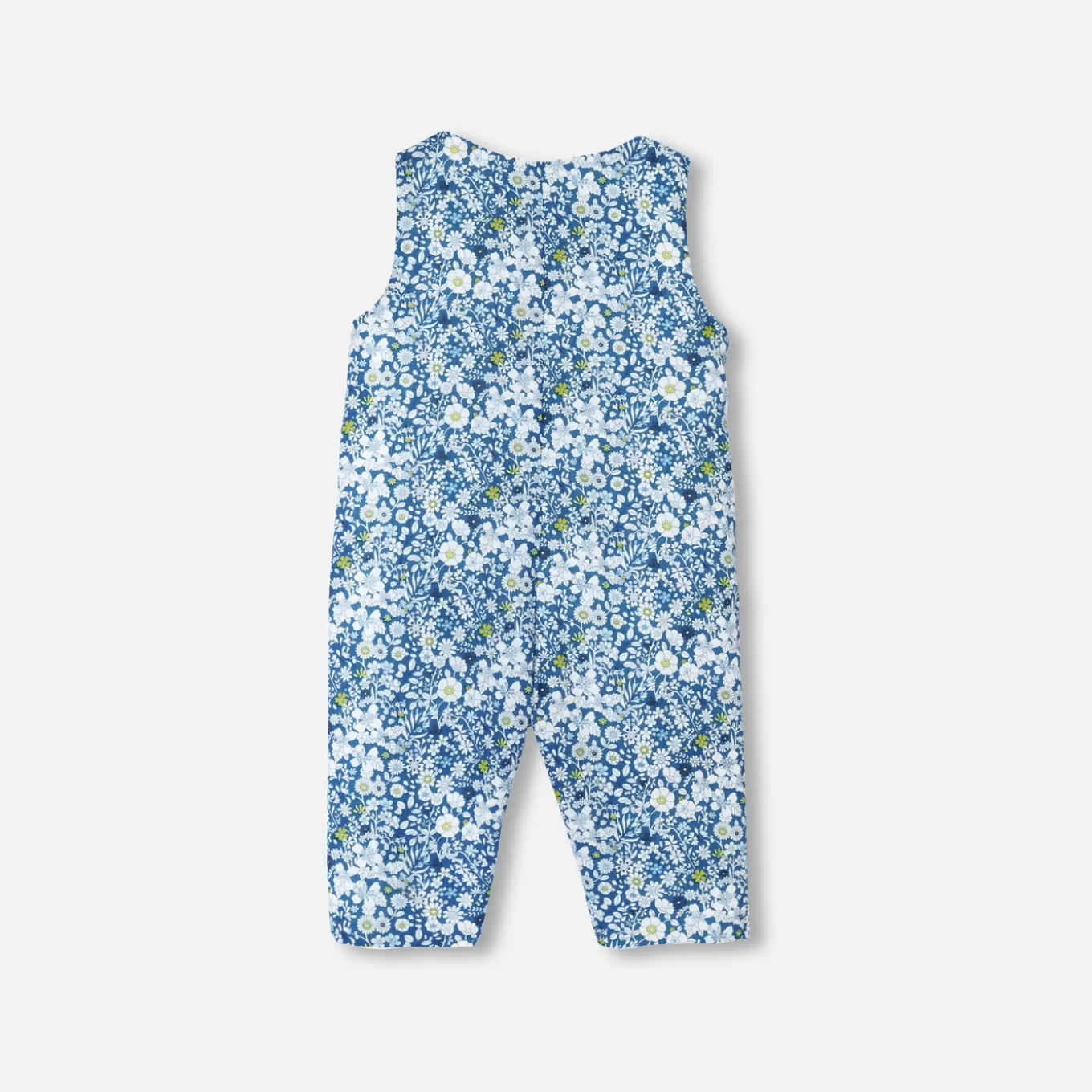 Discount Jacadi Overall aus Liberty-Stoff für Baby Mädchen BLAU/MEHRFARBIG