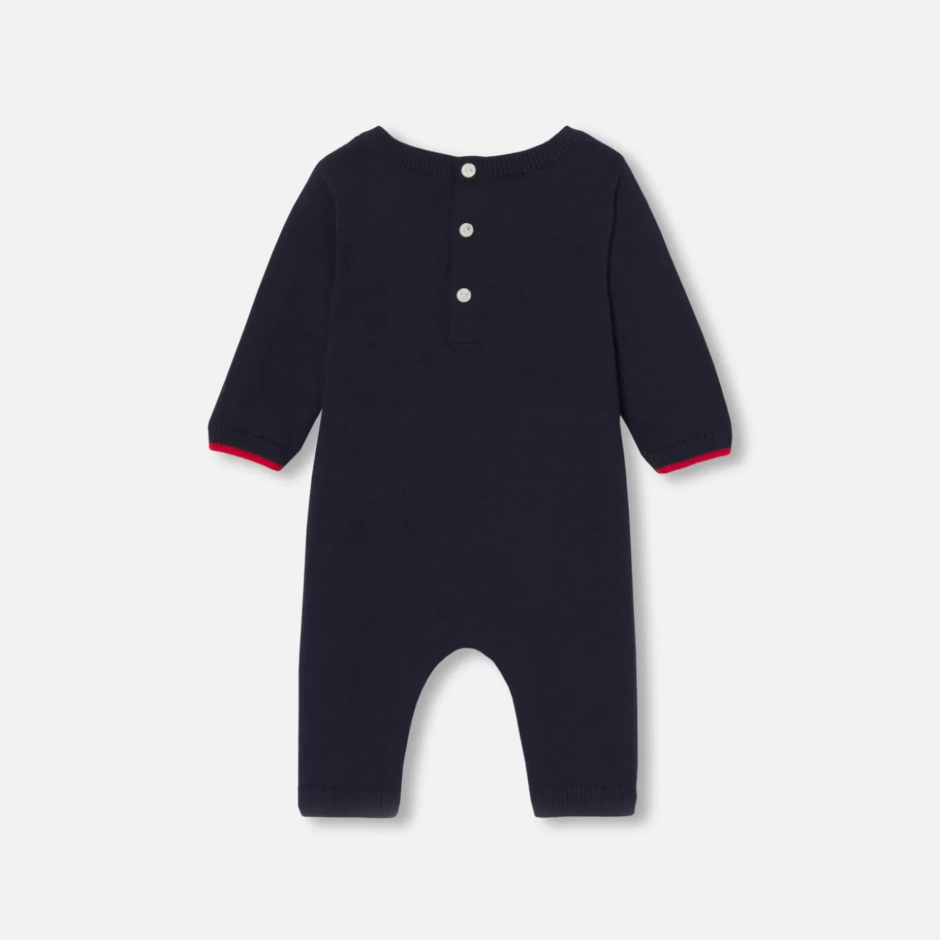Cheap Jacadi Overall aus Strick für Baby Jungen MARINEBLAU/MEHRFARBIG
