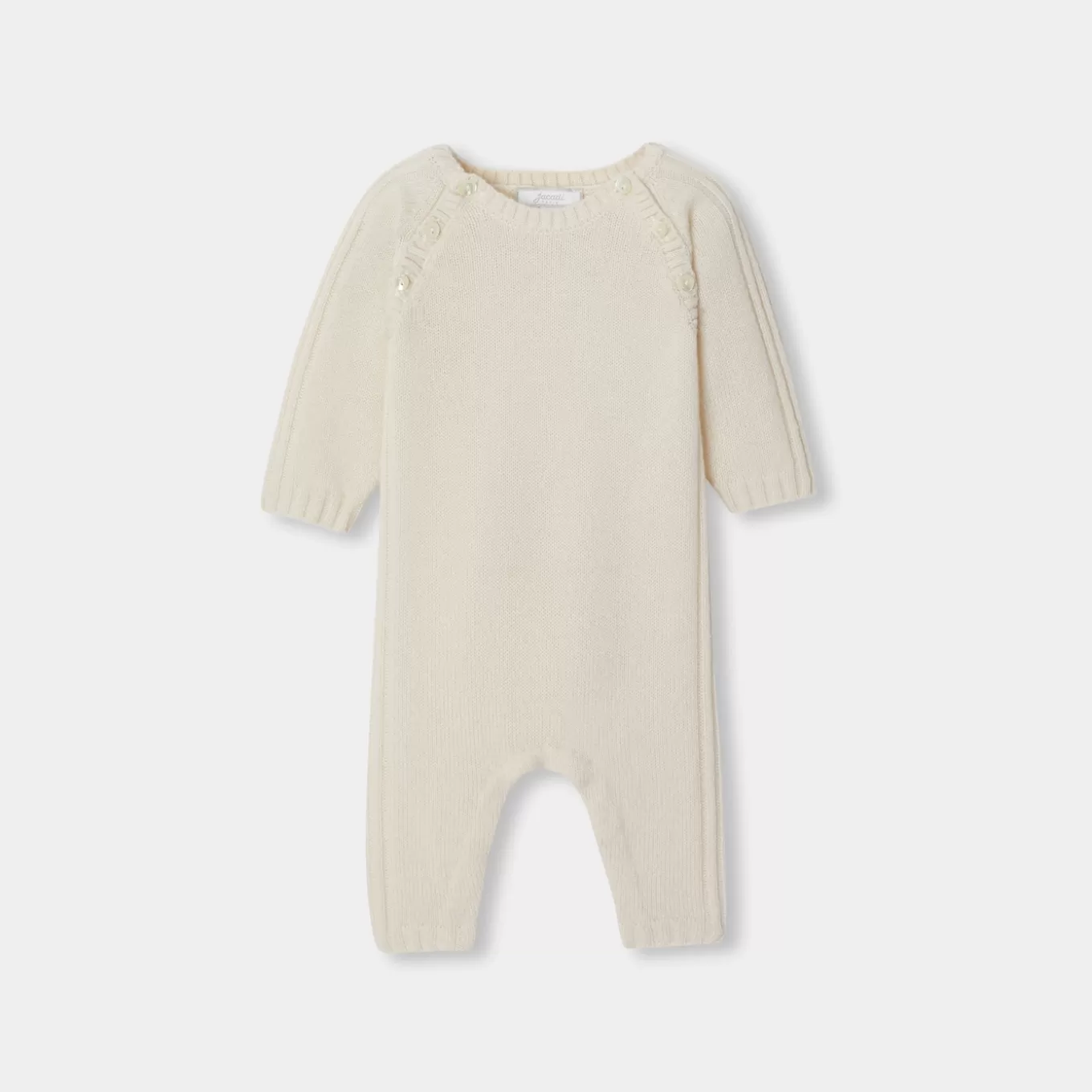 Cheap Jacadi Overall für Babys aus Kaschmir WEICHES JACADI WEISS