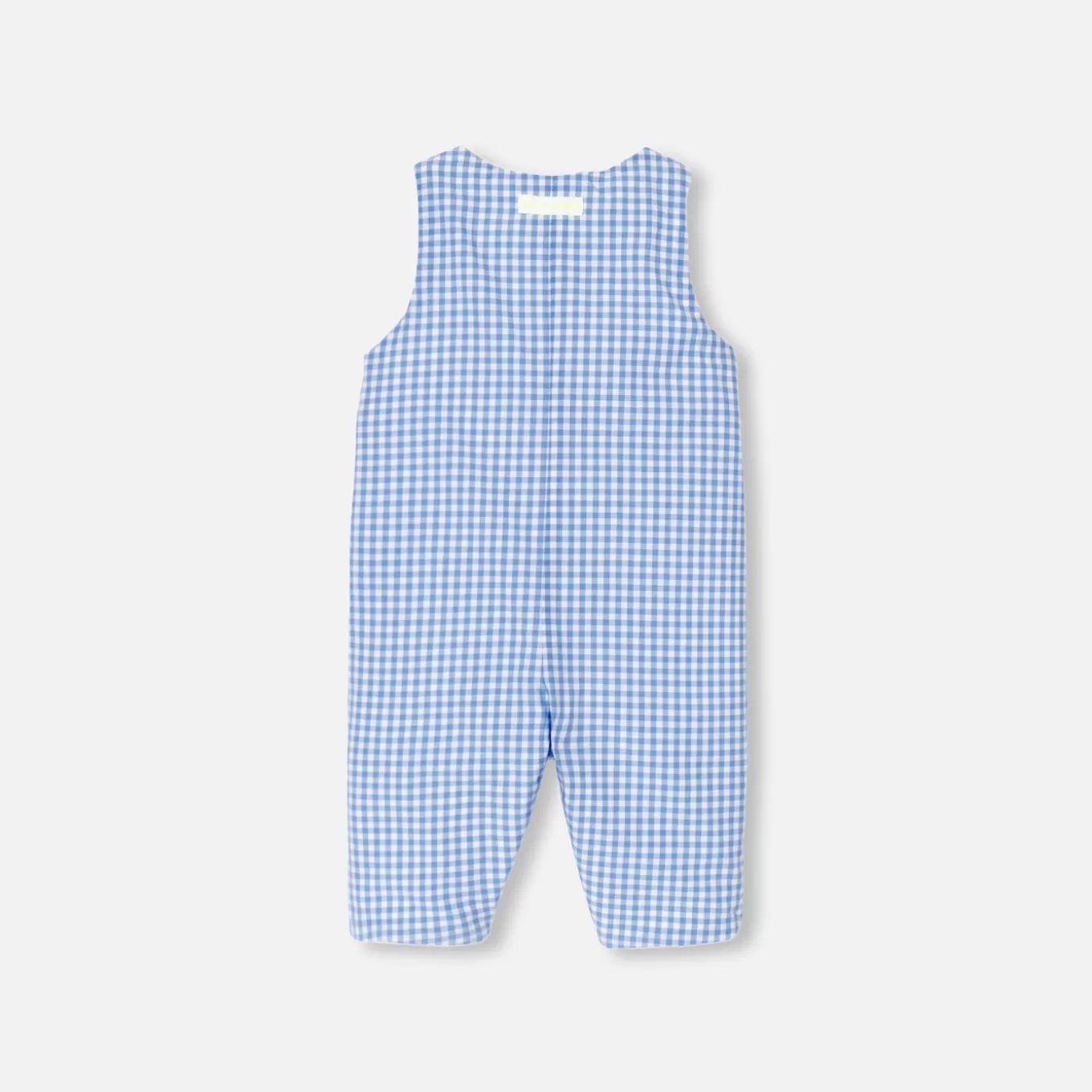 New Jacadi Overall mit Vichy-Muster für Baby Jungen BLAU/WEISS