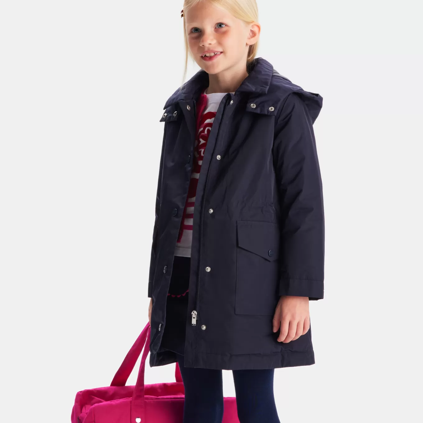 Sale Jacadi Parka für Mädchen MARINEBLAU JACADI