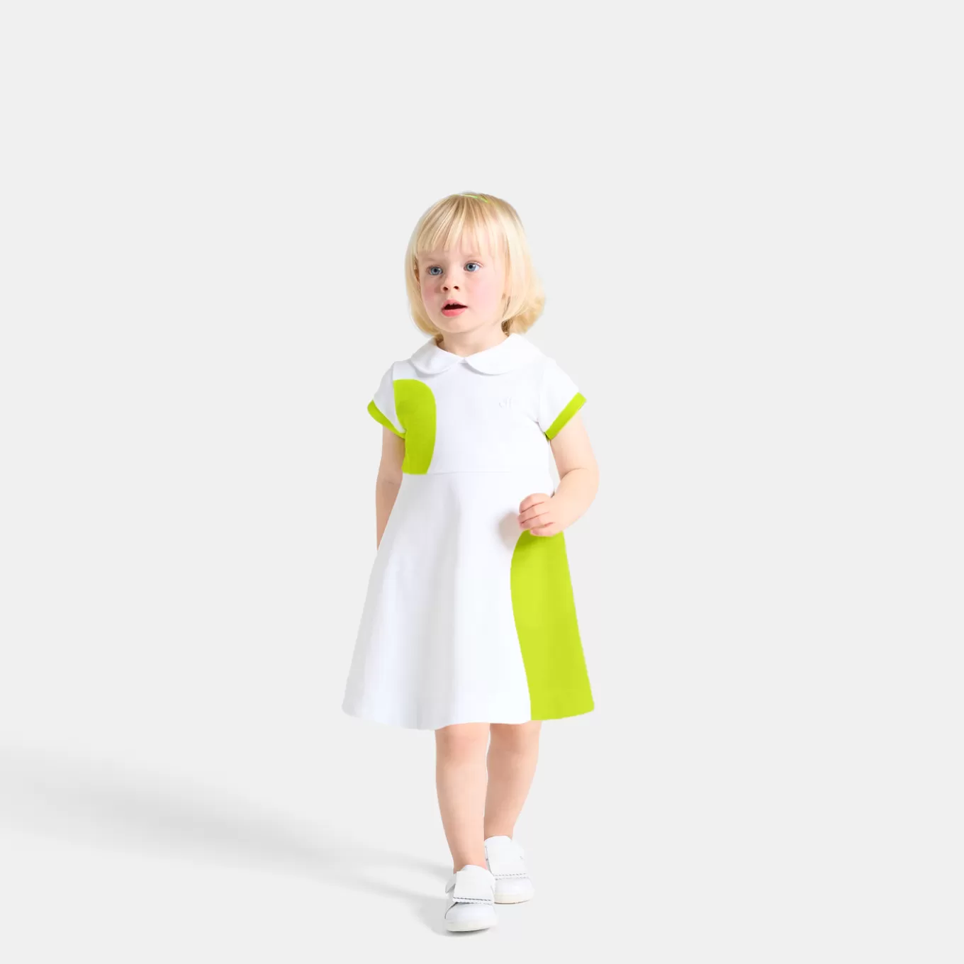 Cheap Jacadi Polokleid Kleinkind Mädchen WEISS/MEHRFARBIG