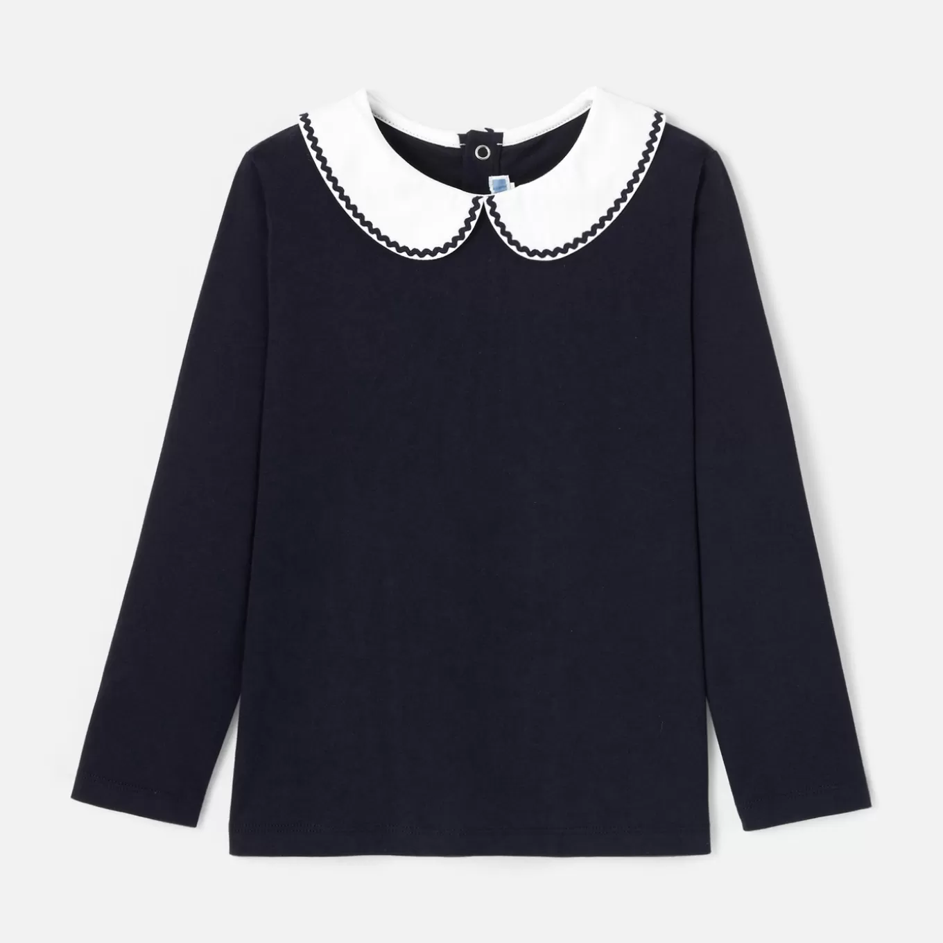 New Jacadi Poloshirt für Mädchen MARINEBLAU JACADI