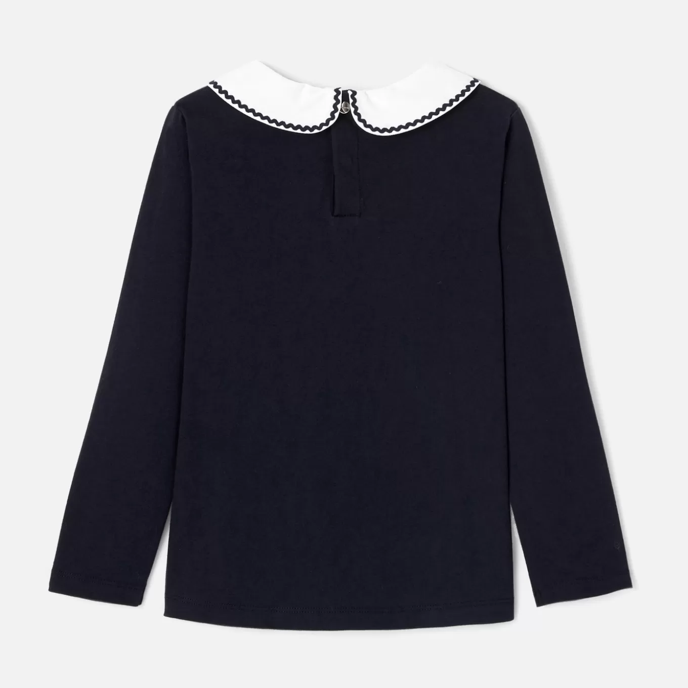 New Jacadi Poloshirt für Mädchen MARINEBLAU JACADI