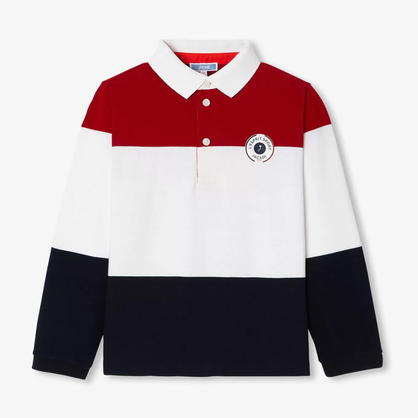 Online Jacadi Poloshirt mit langen Ärmeln für Jungen ROT/MEHRFARBIG