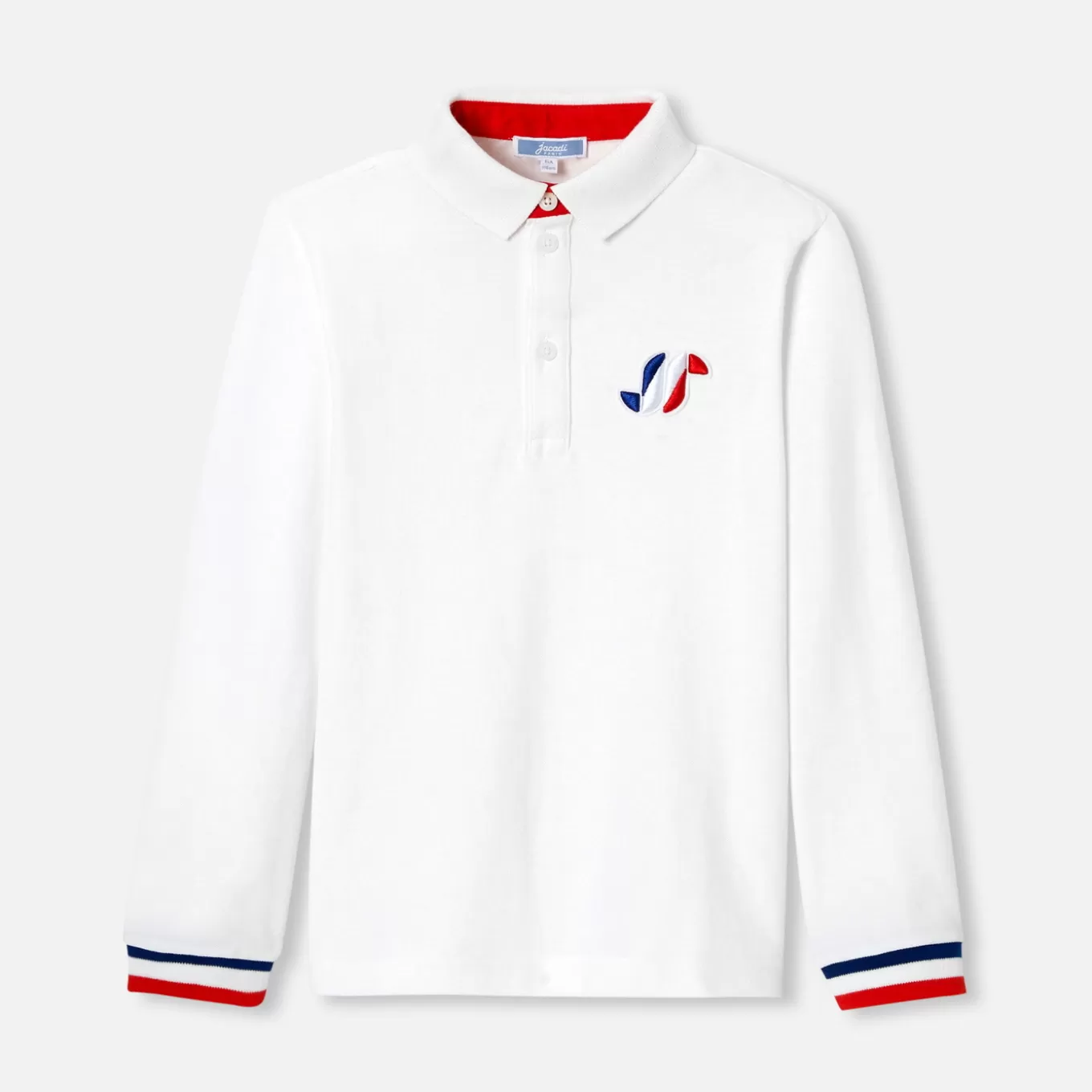 Cheap Jacadi Poloshirt mit langen Ärmeln für Jungen JACADI WEISS