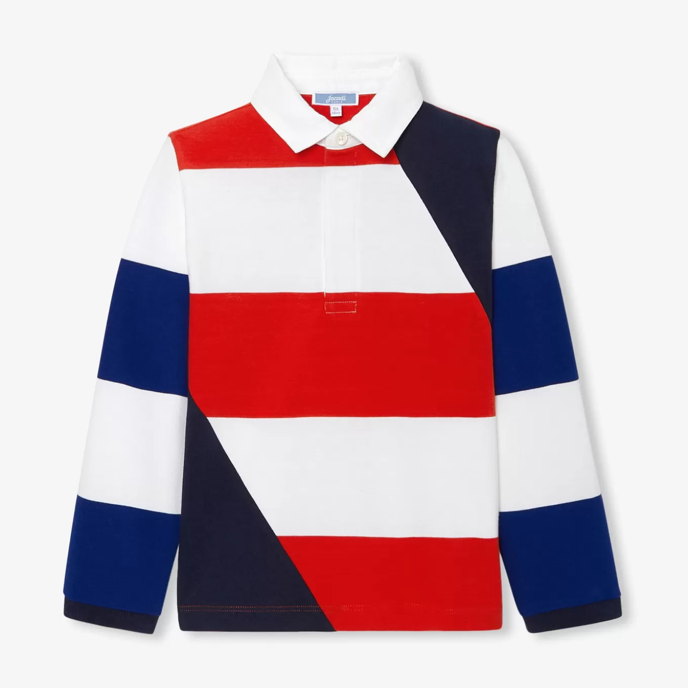 Sale Jacadi Poloshirt mit langen Ärmeln für Jungen WEISS/MEHRFARBIG