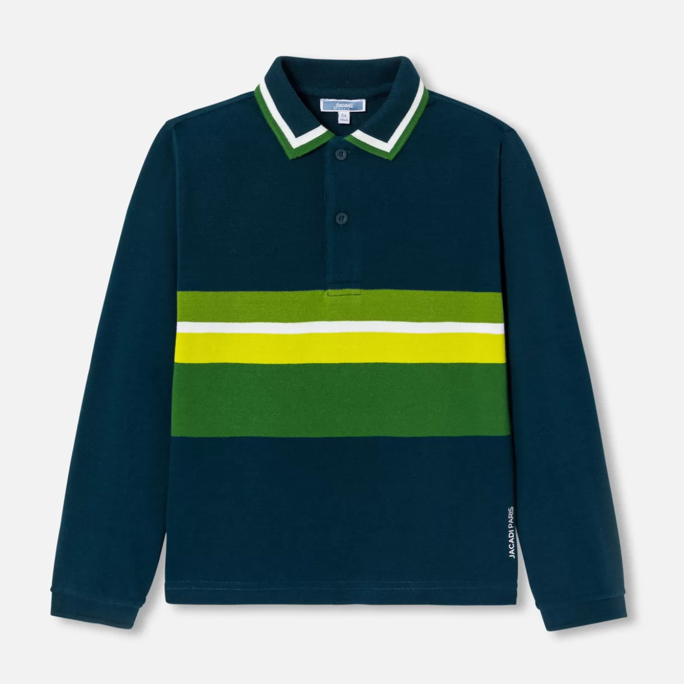 Best Jacadi Poloshirt mit langen Ärmeln für Jungen TINTE