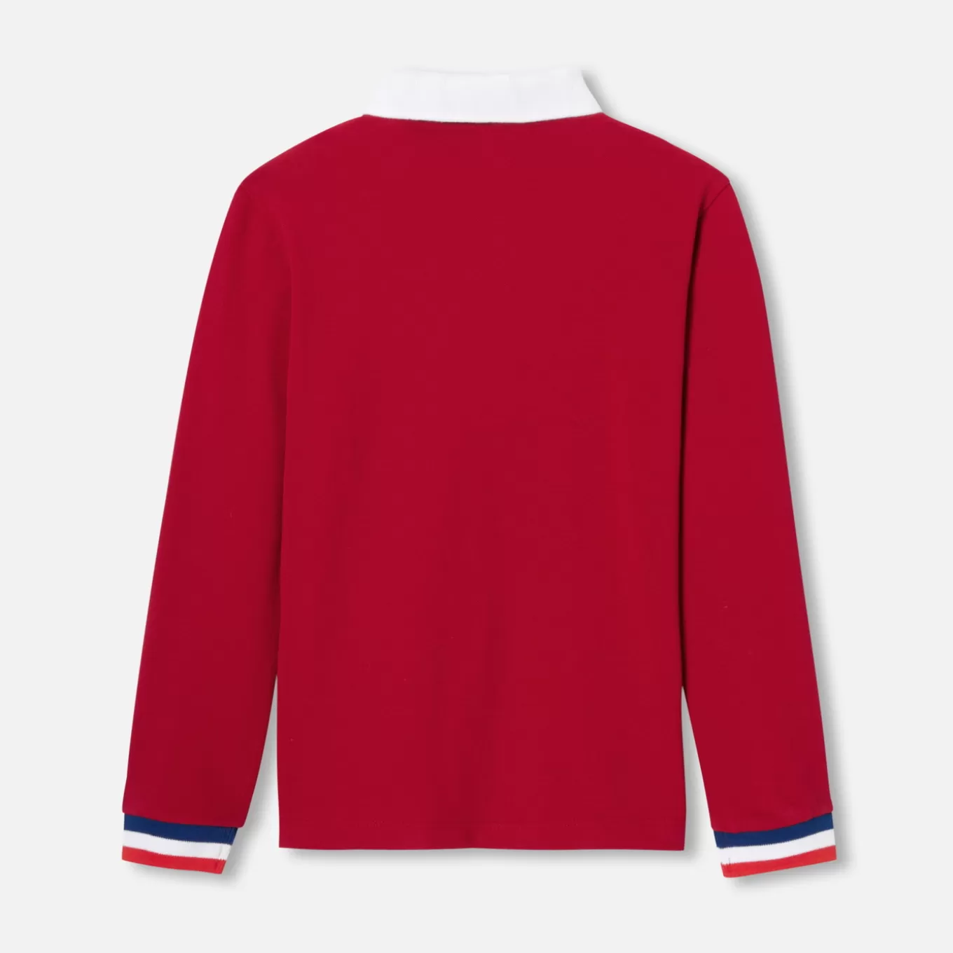 Best Sale Jacadi Poloshirt mit langen Ärmeln für Jungen STEIN ROT