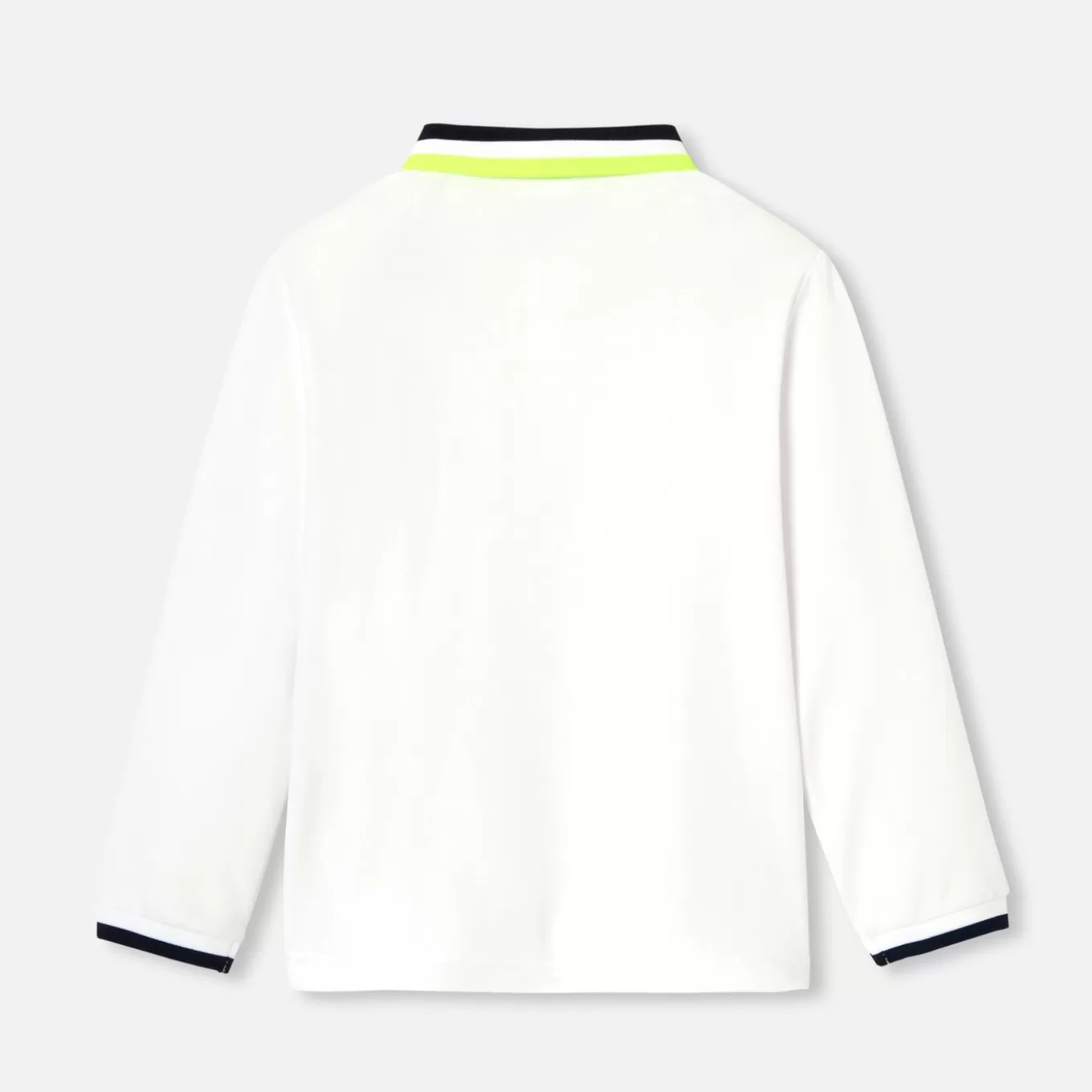 Best Sale Jacadi Poloshirt mit langen Ärmeln für Jungen JACADI WEISS