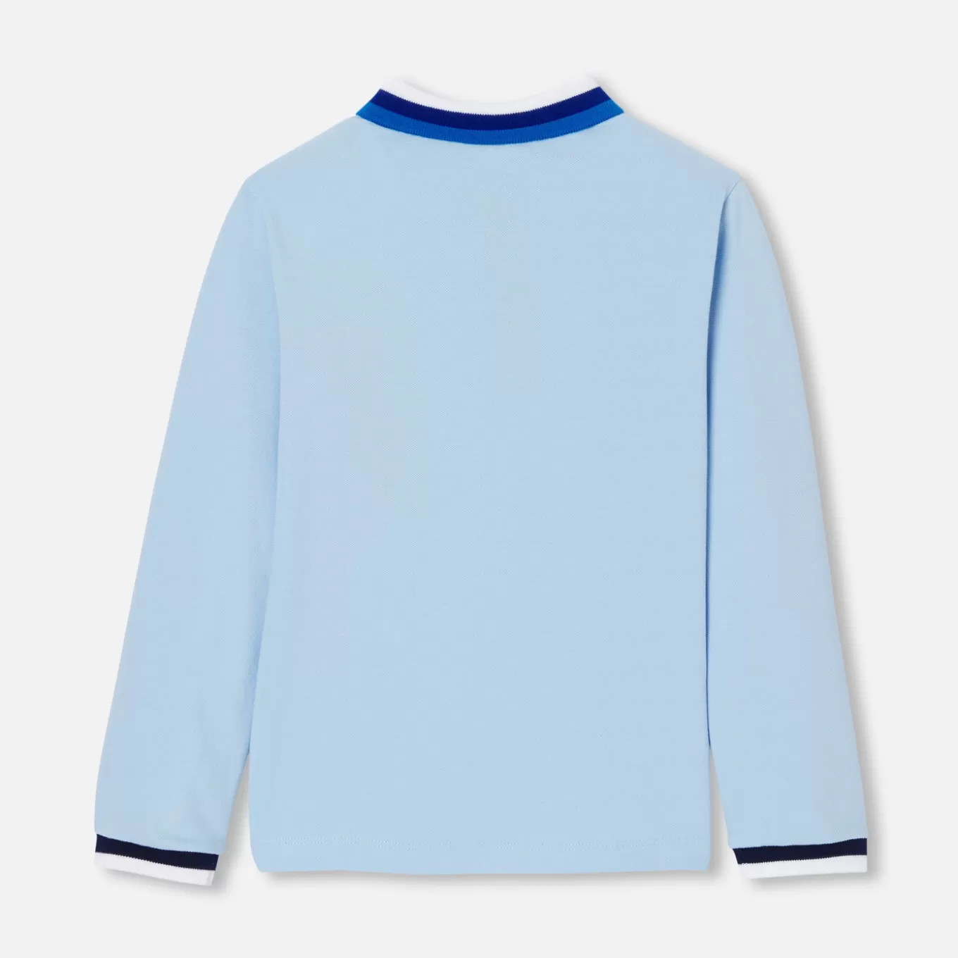 Best Sale Jacadi Poloshirt mit langen Ärmeln für Jungen JACADI HELLBLAU