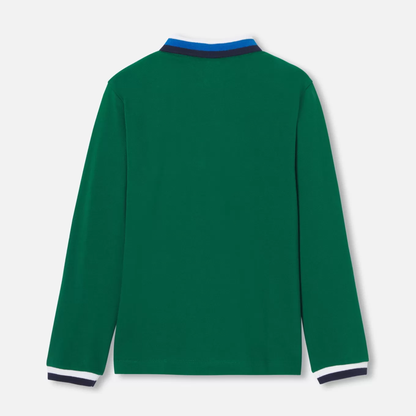 Best Sale Jacadi Poloshirt mit langen Ärmeln für Jungen GRÜN DUNKEL