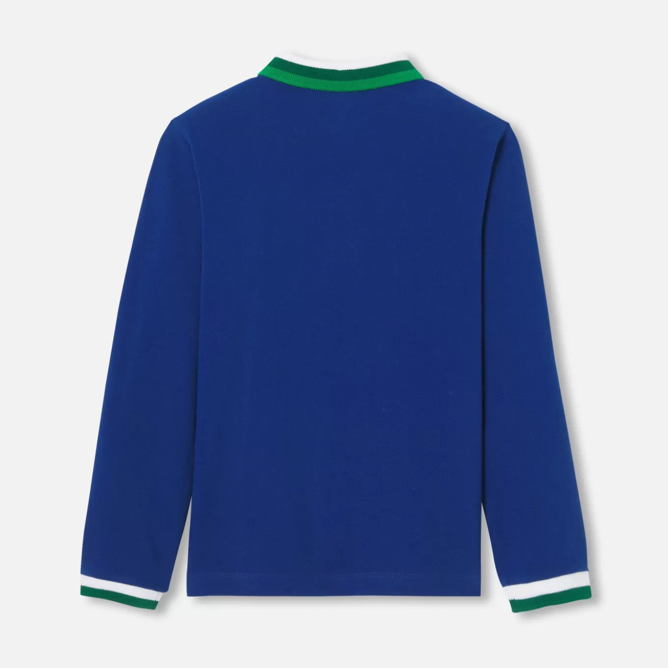 Online Jacadi Poloshirt mit langen Ärmeln für Jungen UFERBLAU