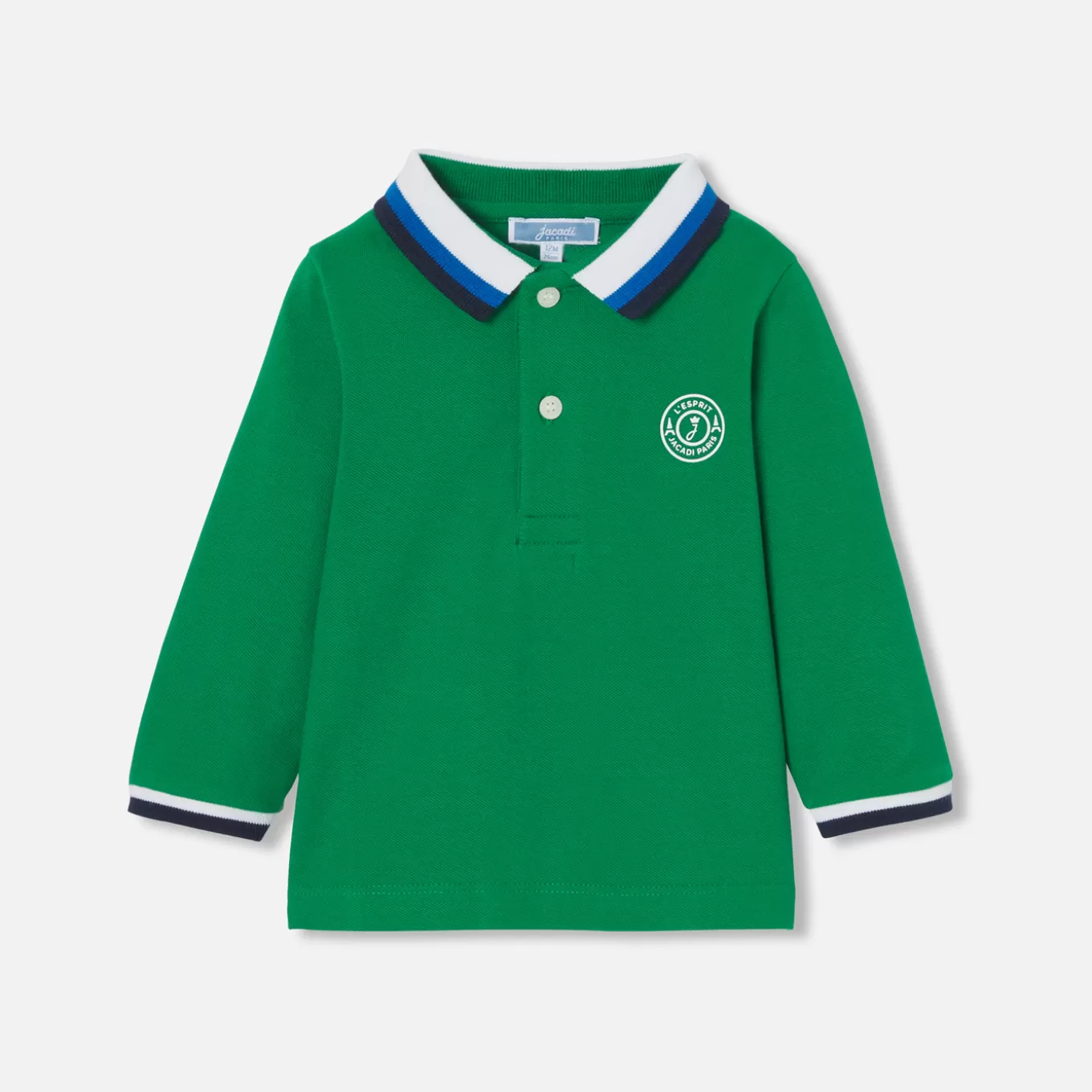 Shop Jacadi Poloshirt mit langen Ärmeln Kleinkind Junge KRESSE GRÜN