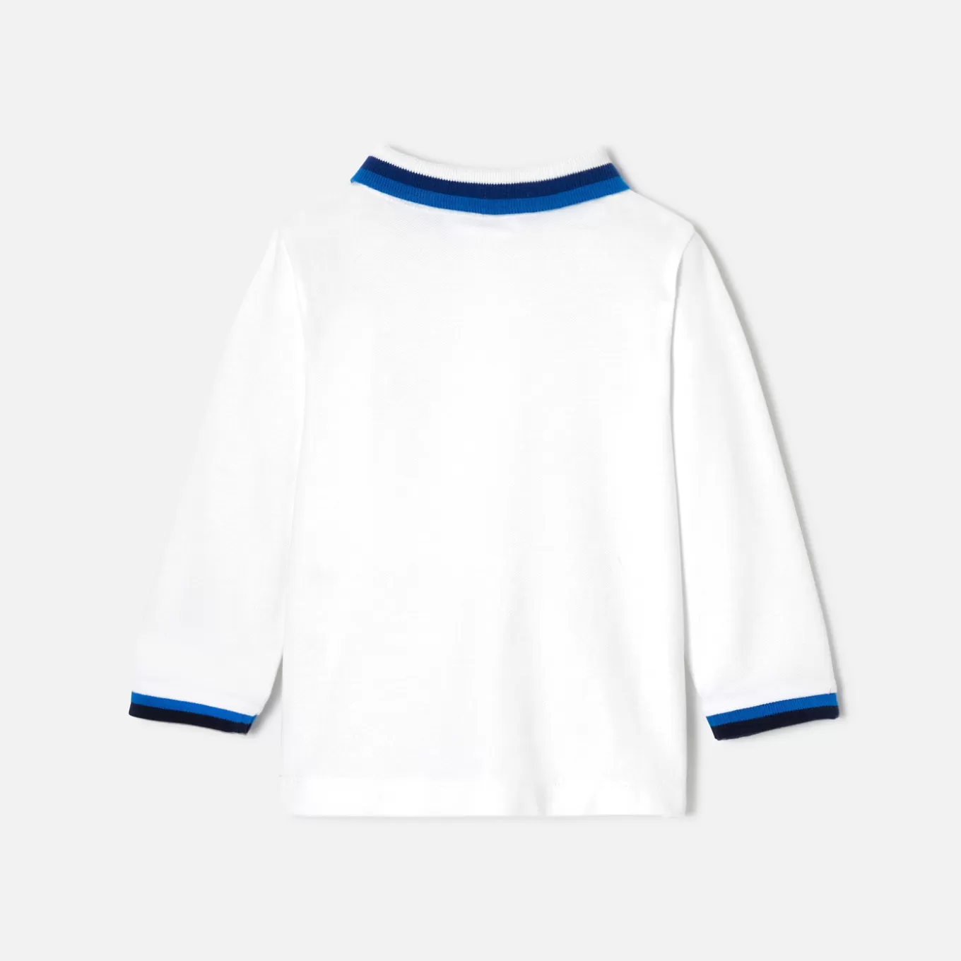 Fashion Jacadi Poloshirt mit langen Ärmeln Kleinkind Junge JACADI WEISS