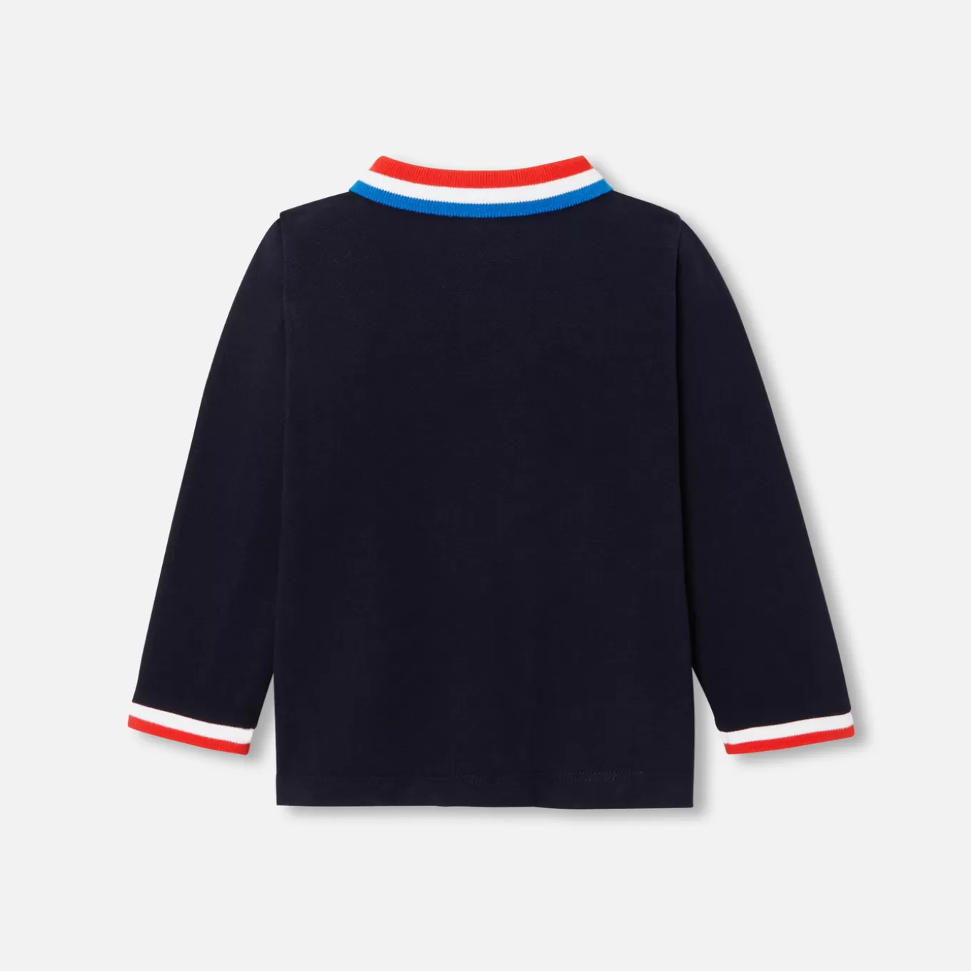 Clearance Jacadi Poloshirt mit langen Ärmeln Kleinkind Junge MARINEBLAU JACADI