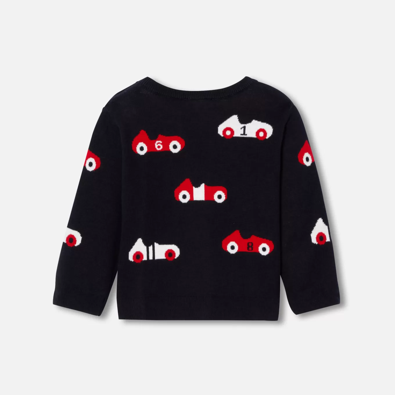 Store Jacadi Pullover aus Baumwolle Kleinkind Junge MARINEBLAU/ROT
