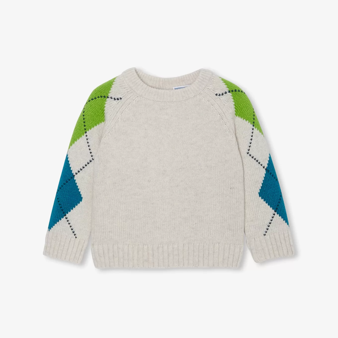 Best Sale Jacadi Pullover aus Jacquard Kleinkind Junge BEIGE MELIERT