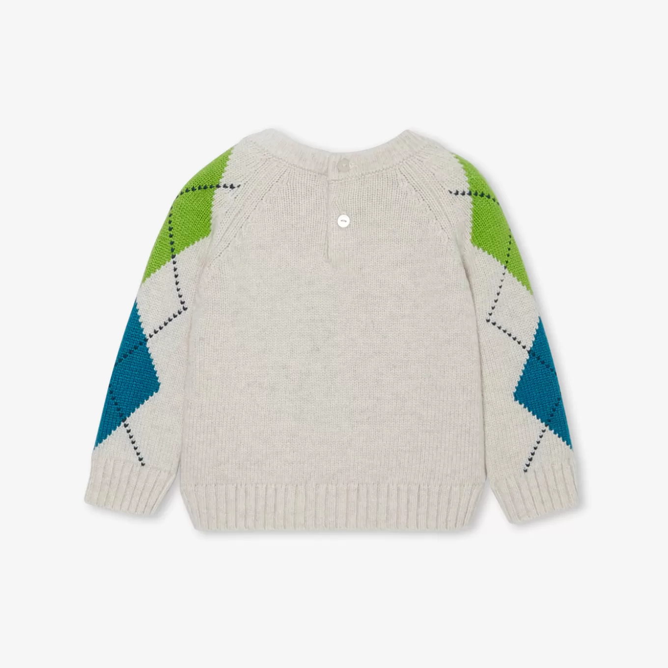 Best Sale Jacadi Pullover aus Jacquard Kleinkind Junge BEIGE MELIERT