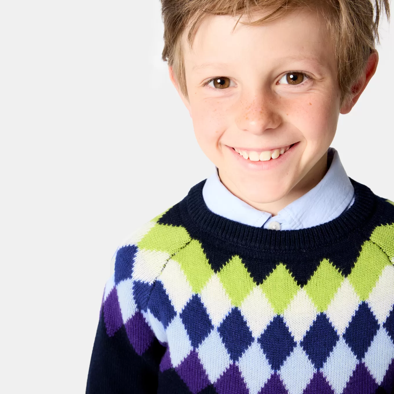 Shop Jacadi Pullover für Junge aus nachhaltige Wolle MARINEBLAU JACADI
