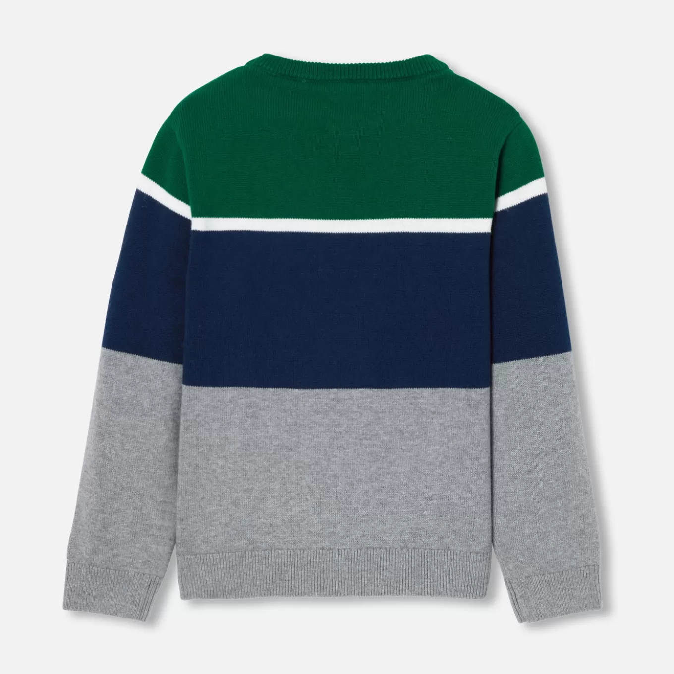Clearance Jacadi Pullover für Jungen im Color-Block-Design GRAU/MEHRFARBIG