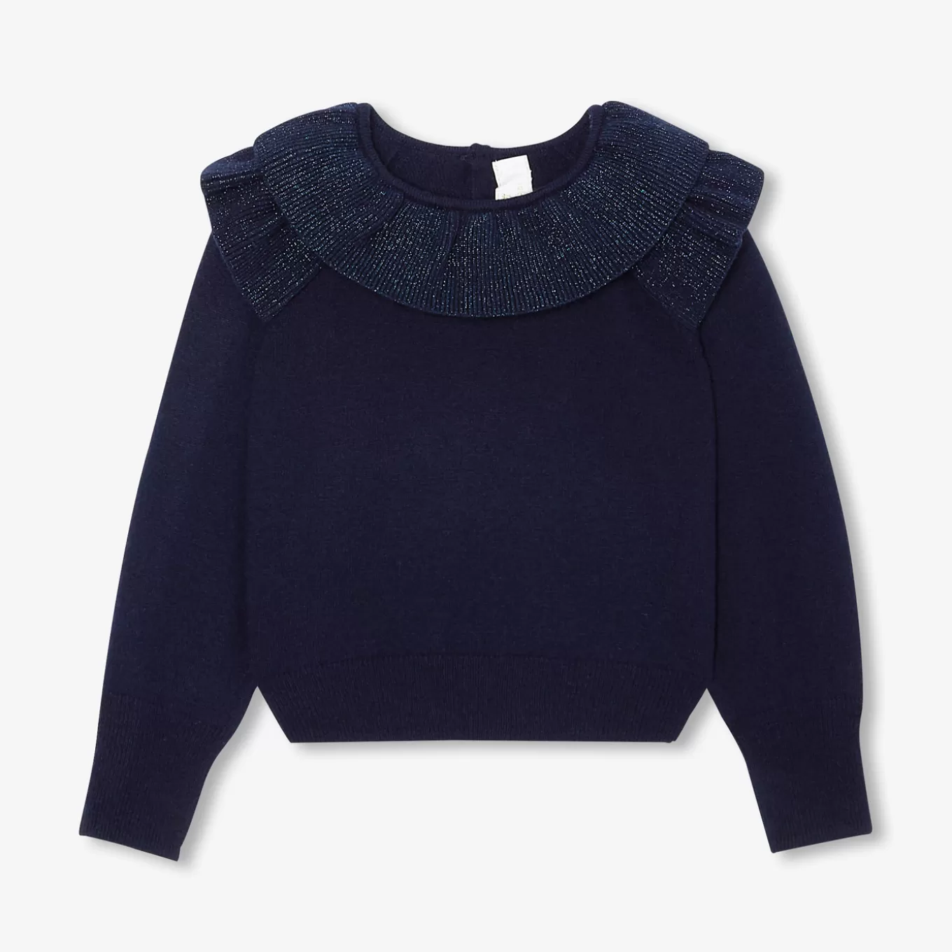 New Jacadi Pullover für Mädchen MARINEBLAU JACADI