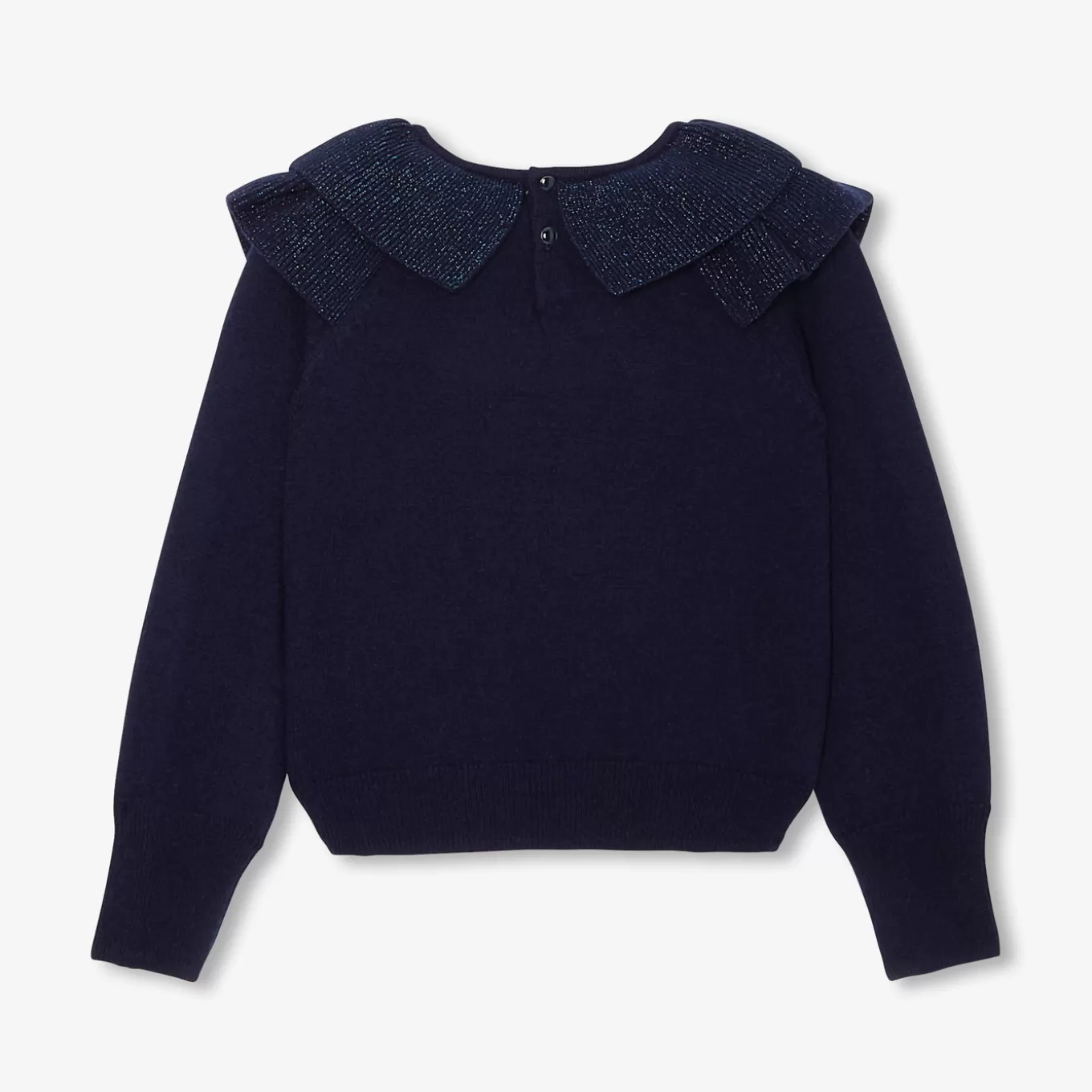 New Jacadi Pullover für Mädchen MARINEBLAU JACADI