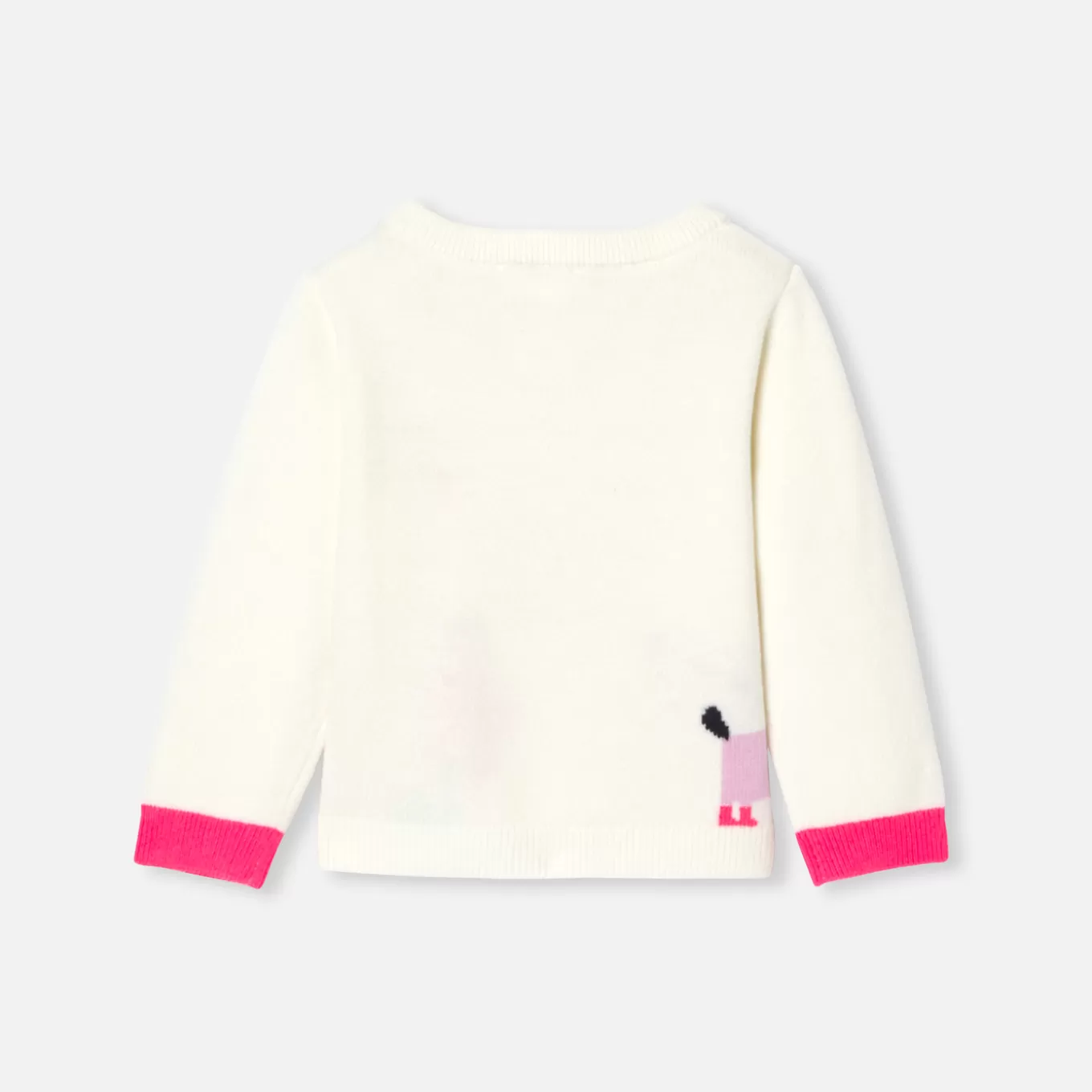 Discount Jacadi Pullover mit Blumen-Intarsie Kleinkind Mädchen WEICHES WEISS/MEHRFARBIG