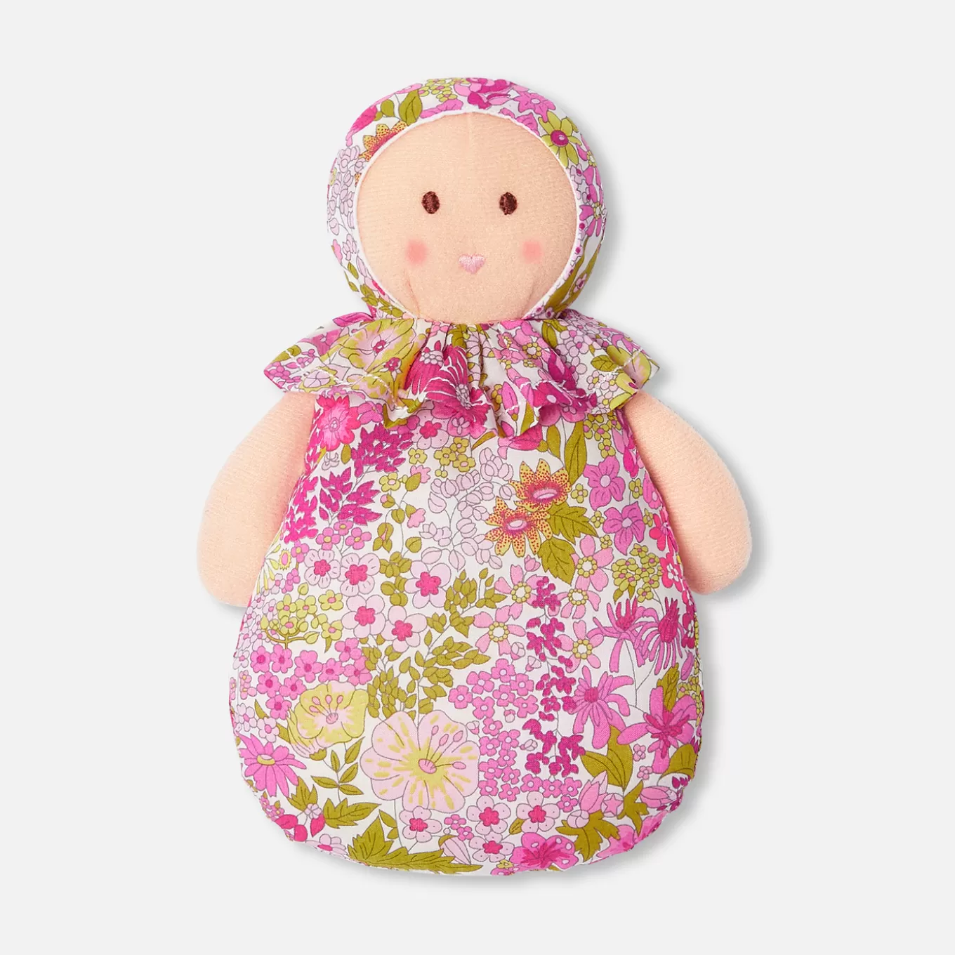 Shop Jacadi Puppe Josephine aus Liberty-Stoff ROSA/MEHRFARBIG