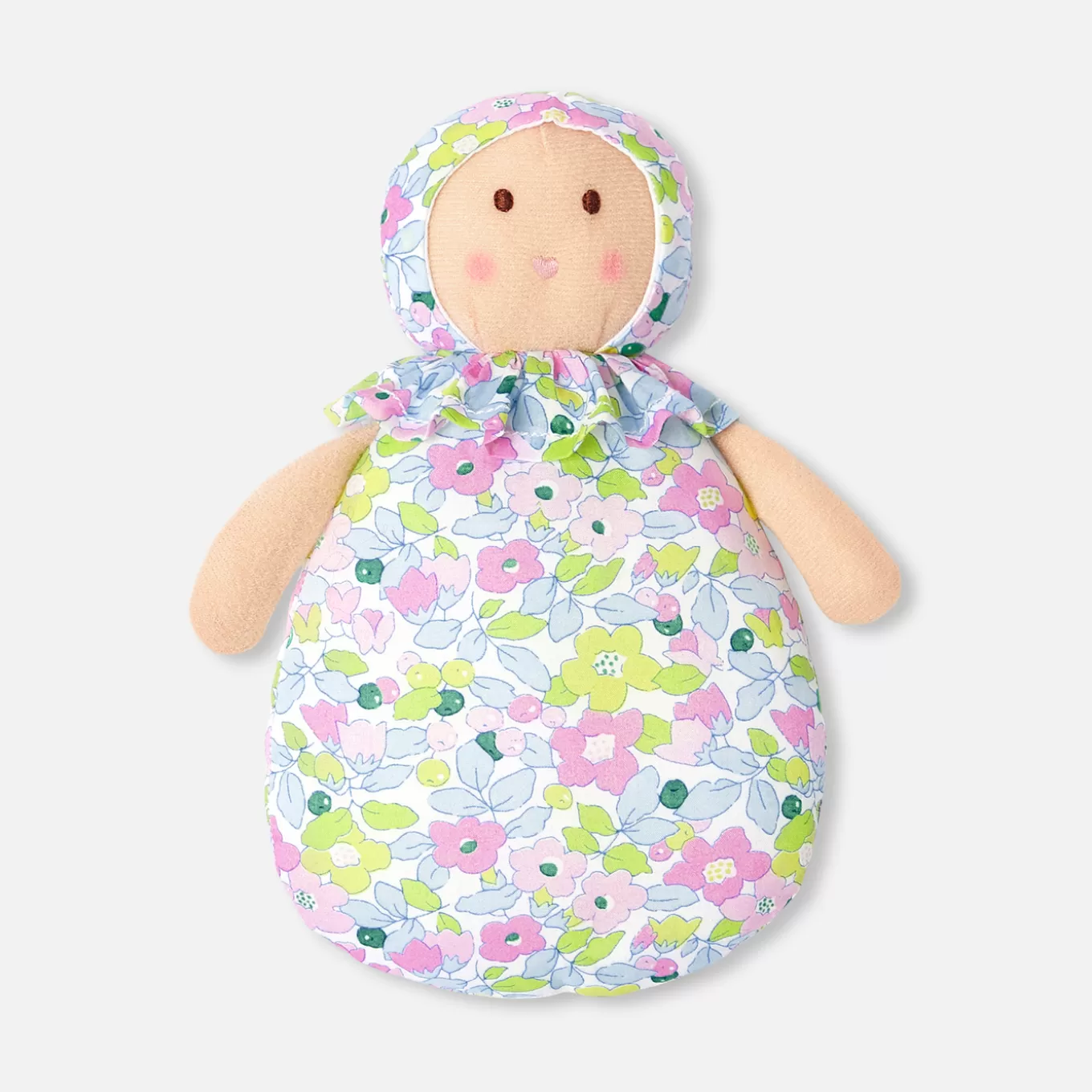 Discount Jacadi Puppe Josephine aus Liberty-Stoff ROSA/MEHRFARBIG