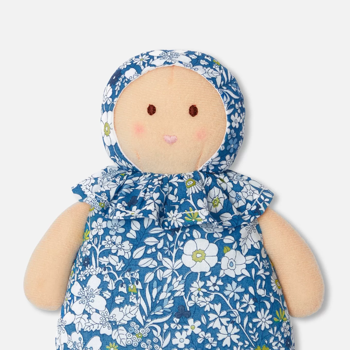 Online Jacadi Puppe Josephine aus Liberty-Stoff BLAU/MEHRFARBIG