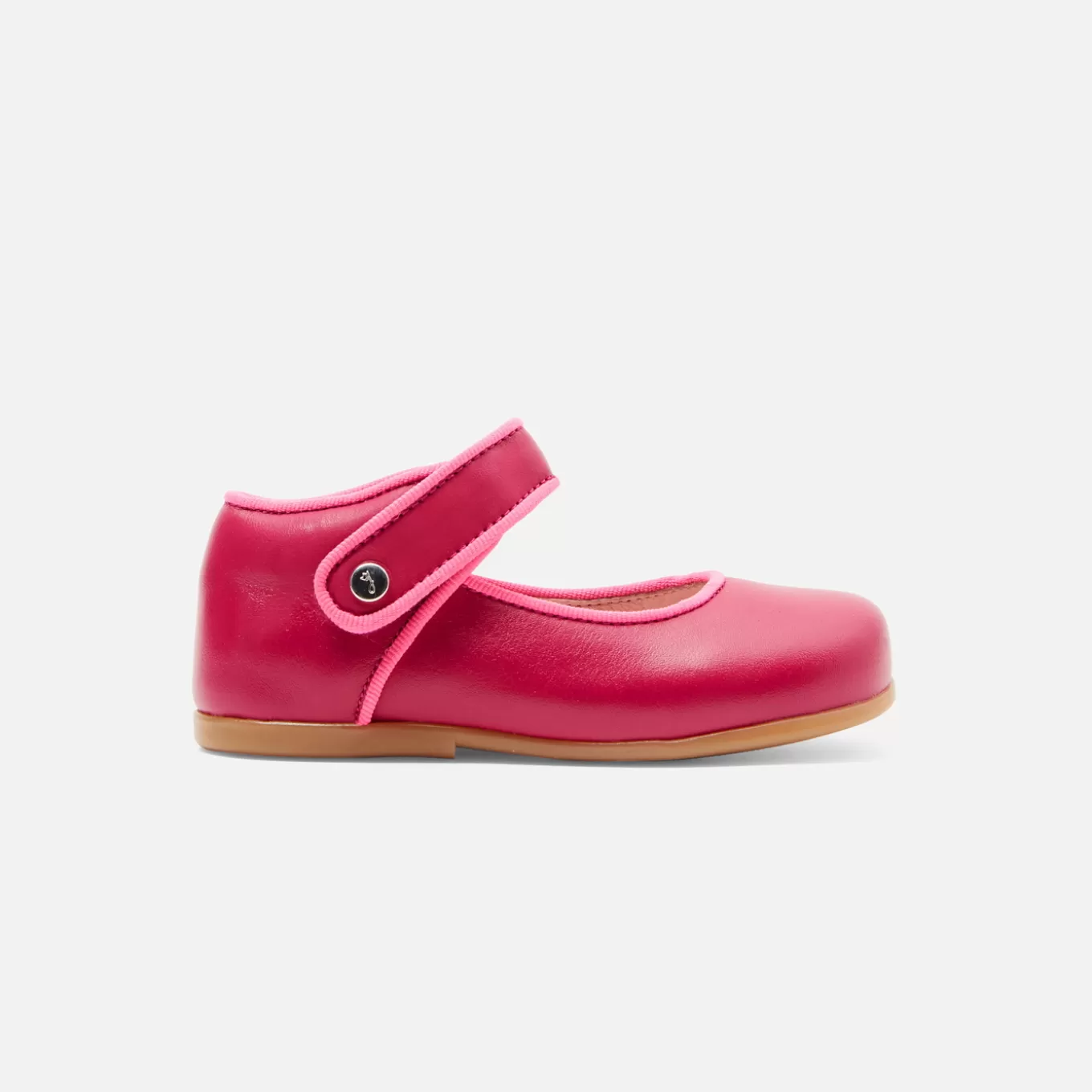 Online Jacadi Riemchenschuhe aus Glattleder für Mädchen ROSA