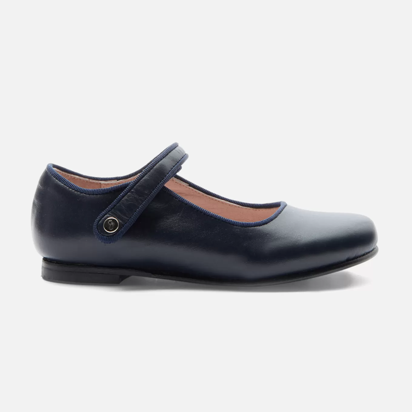 Best Sale Jacadi Riemchenschuhe aus Glattleder für Mädchen MARINEBLAU JACADI