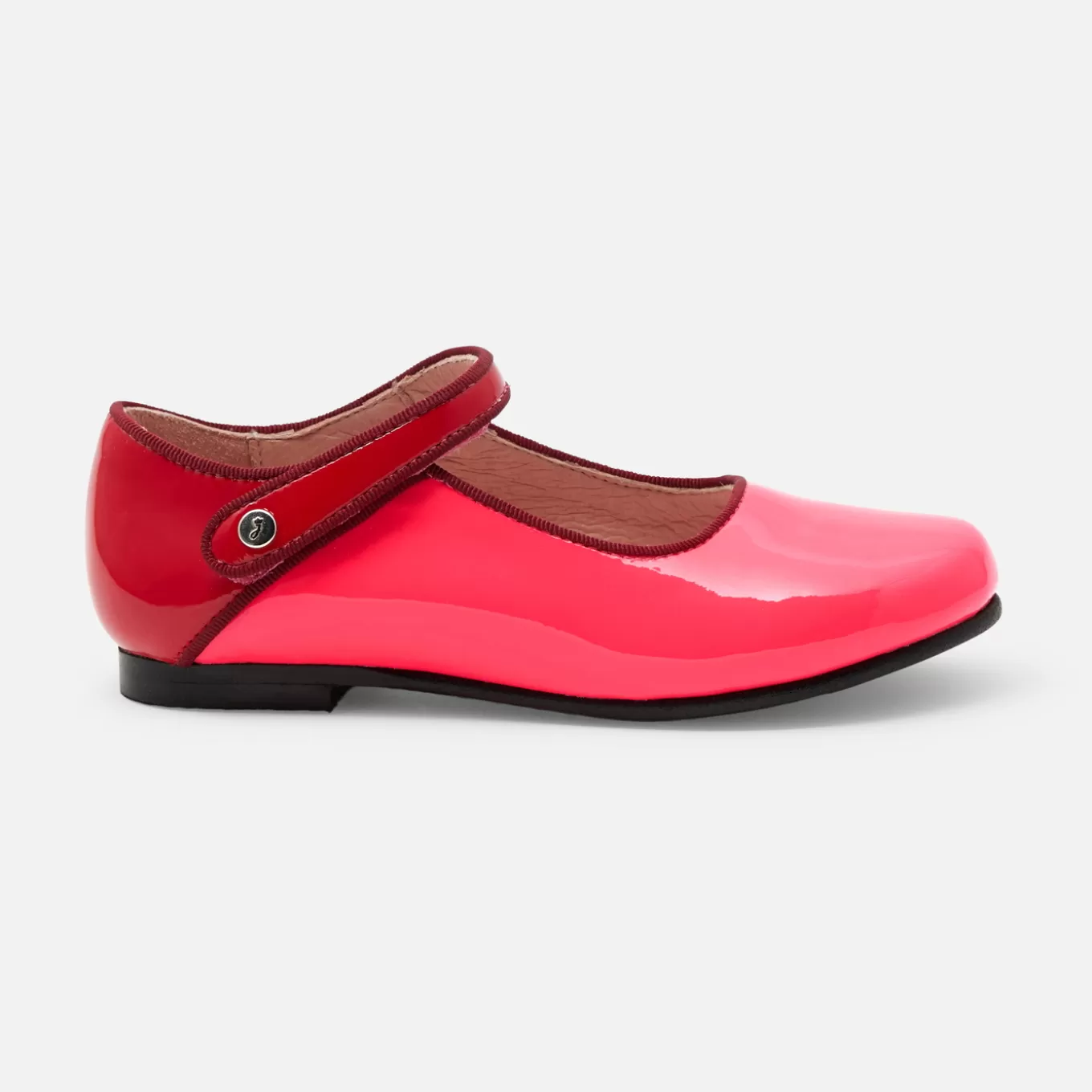 Outlet Jacadi Riemchenschuhe für Mädchen aus Lackleder ROSA