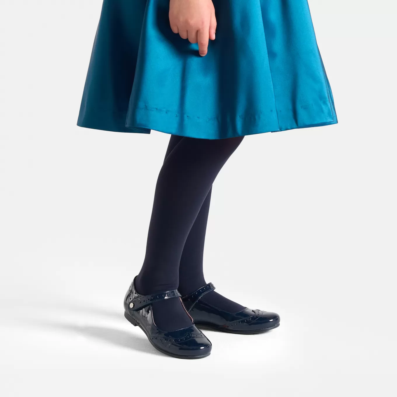 Discount Jacadi Riemchenschuhe für Mädchen aus Leder MARINEBLAU JACADI