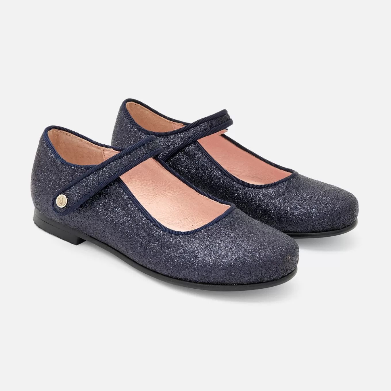 Best Jacadi Riemchenschuhe mit Pailletten für Mädchen MARINEBLAU JACADI
