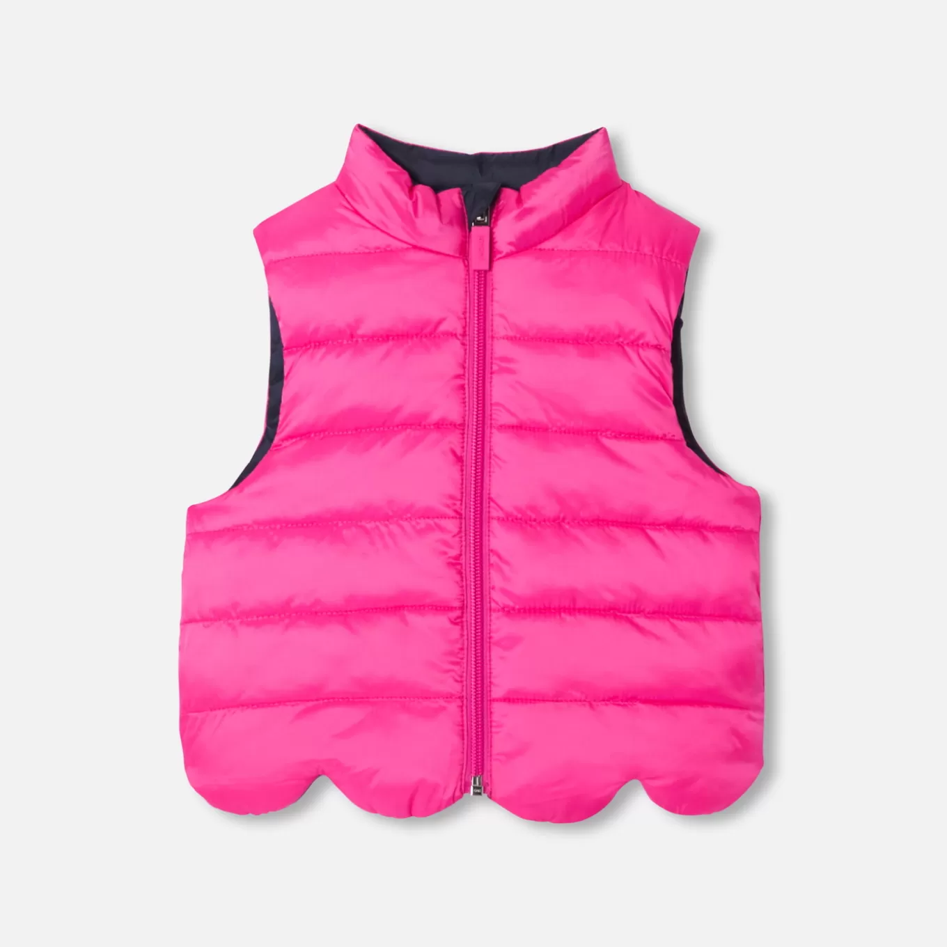 Clearance Jacadi Ärmellose, wendbare Steppjacke Kleinkind Mädchen ROSA/MEHRFARBIG