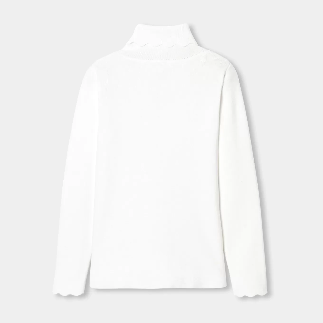 Best Sale Jacadi Rollkragenpullover für Mädchen WEICHES JACADI WEISS