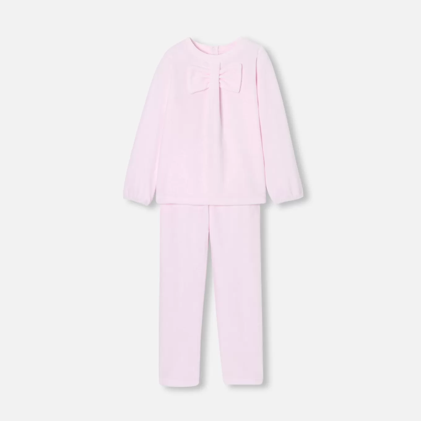 Cheap Jacadi Samtpyjama für Mädchen ROSA PUDER JACADI