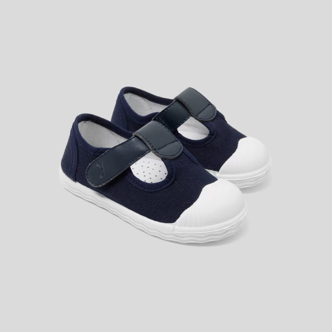 Cheap Jacadi Sandalen aus Canvas MARINEBLAU JACADI