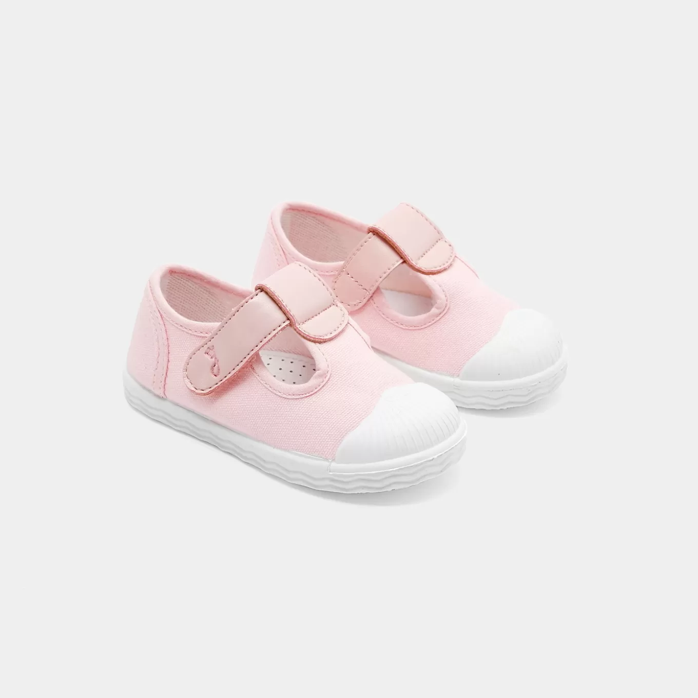 Clearance Jacadi Sandalen aus Canvas für Mädchen ROSA