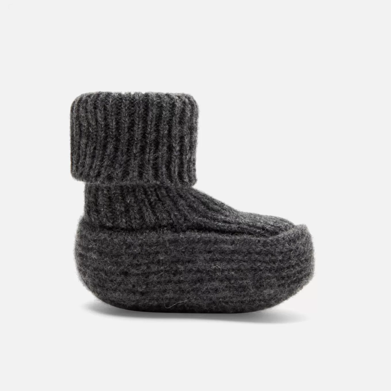 Discount Jacadi Schühchen aus Kaschmir GRAU ANTHRACITE JACADI