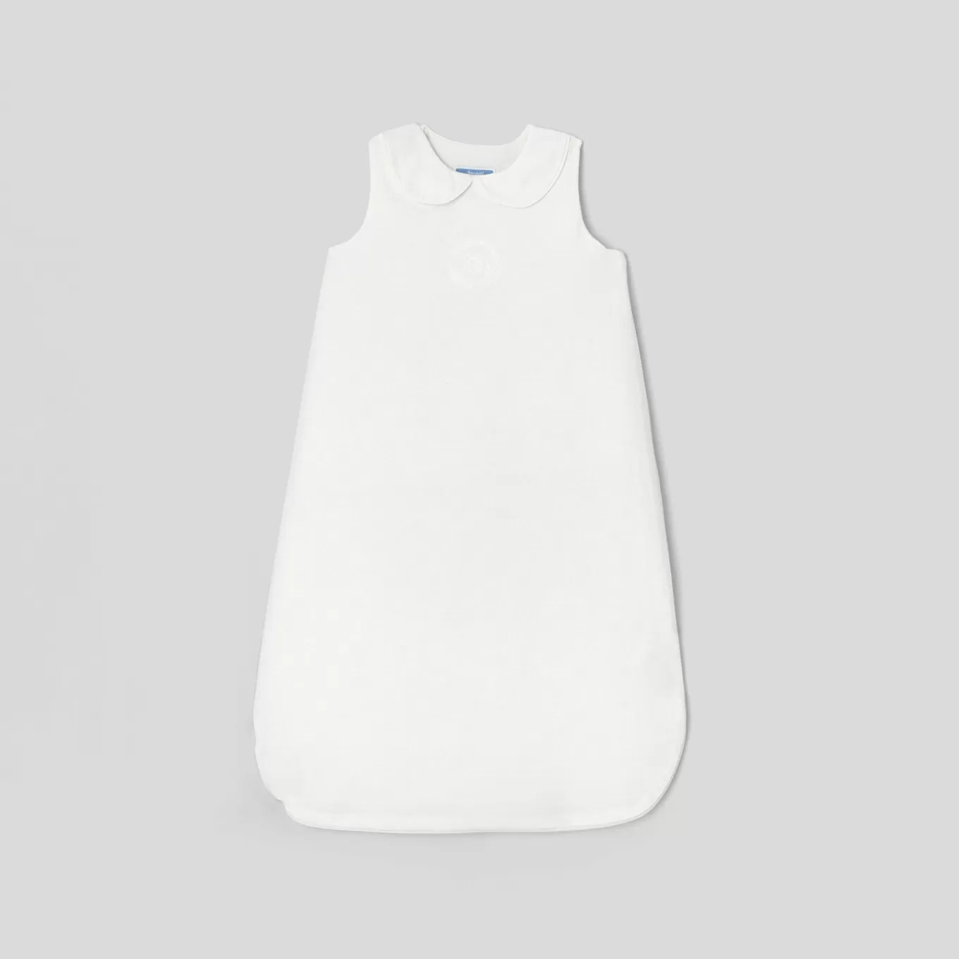 Hot Jacadi Schlafsack 0-6 Monate mit Kragen JACADI WEISS