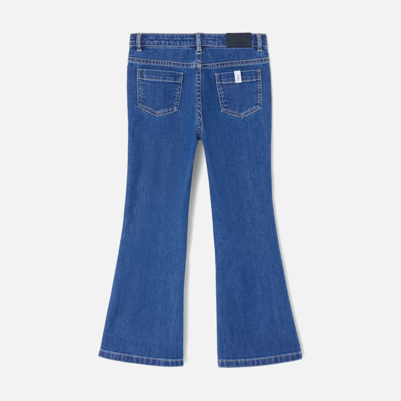 Cheap Jacadi Schlagjeans für Mädchen JEANS-BLAU