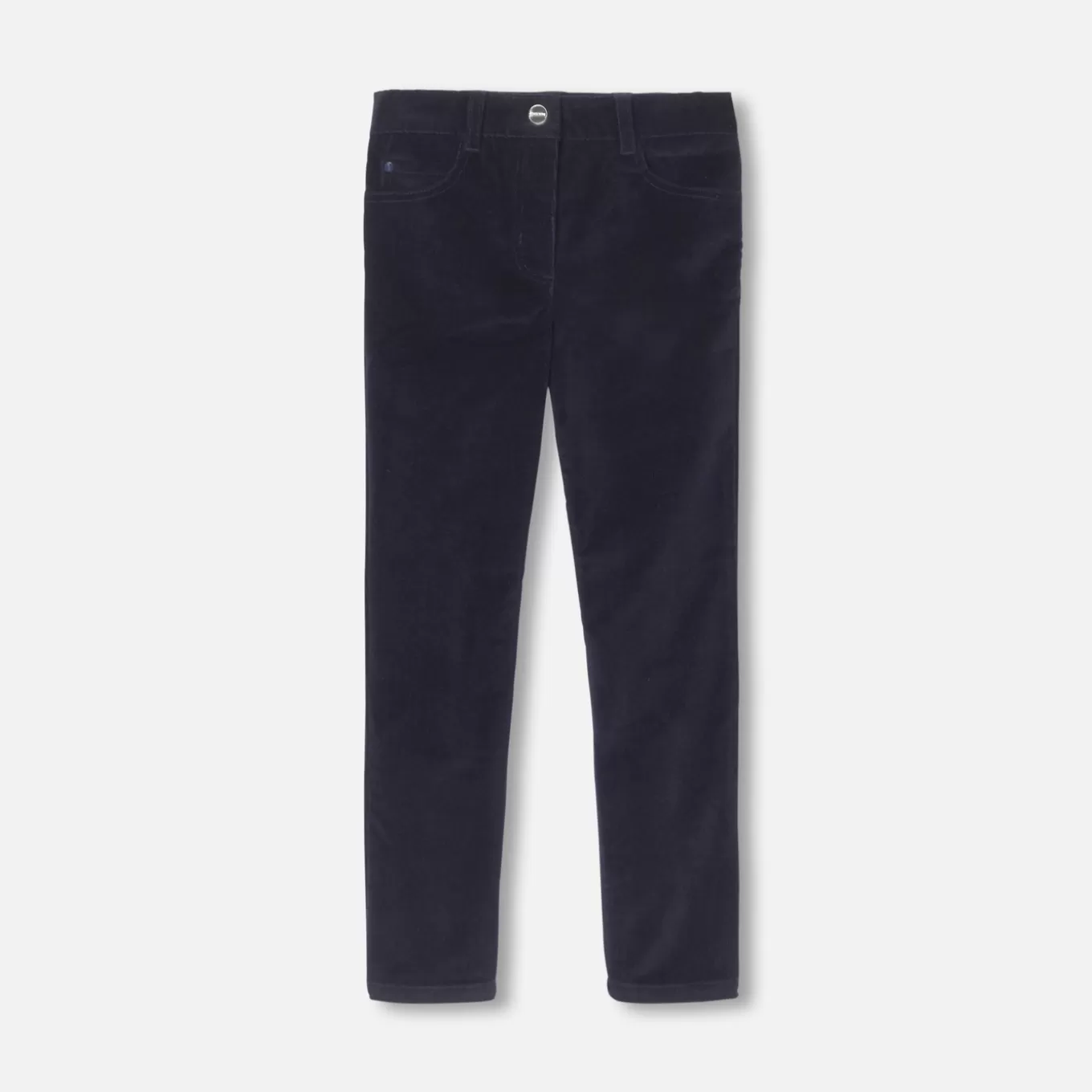 Cheap Jacadi Schmale Samthose für Mädchen MARINEBLAU JACADI