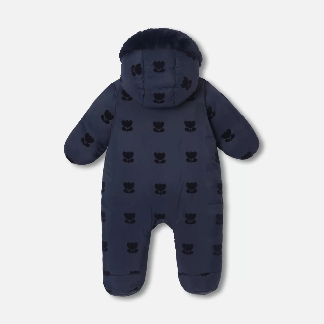 Sale Jacadi Schneeanzug aus Nylon für Baby Mädchen MARINEBLAU JACADI