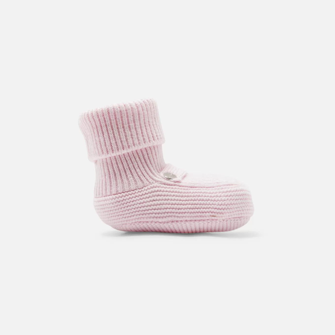 New Jacadi Schuhe aus Strick für Baby Mädchen ROSA BLASS JACADI