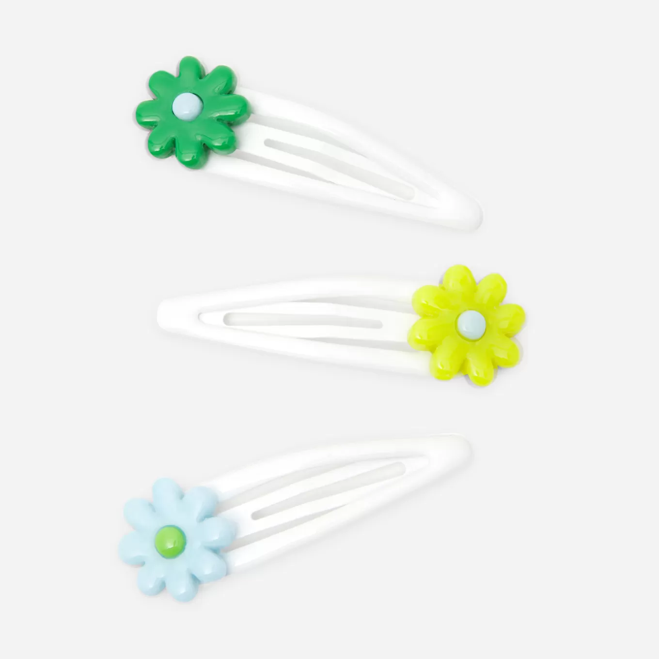 Discount Jacadi Set Haarspangen für Mädchen WEISS/GRÜN