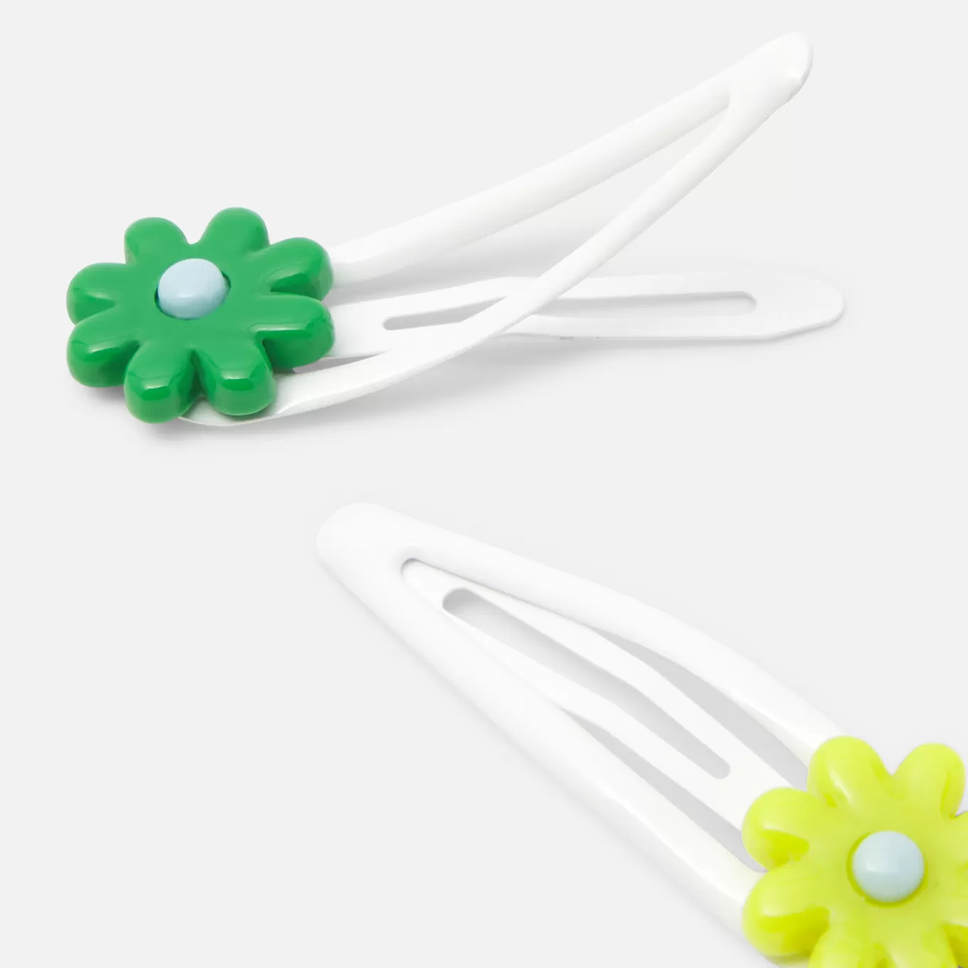 Discount Jacadi Set Haarspangen für Mädchen WEISS/GRÜN