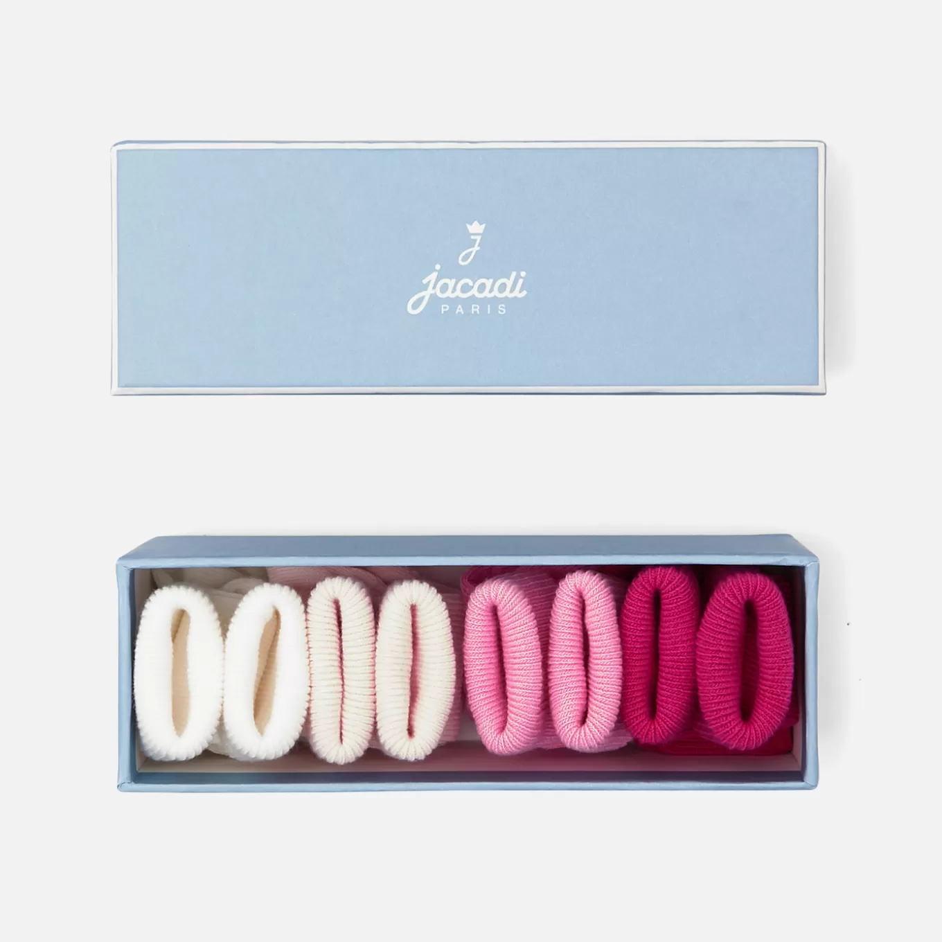 Cheap Jacadi Set mit 4 Paar Socken für Baby Mädchen ROSA/MEHRFARBIG